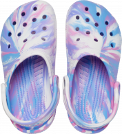 Kids Classic Marbled Clog White/Pink 