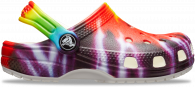 CROCS CLASIC TIE DYE GRAPHIC KIDS CLOG Multi