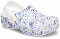 Crocs Classic Liberty Graphic Clog Kids  White