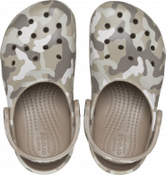 Crocs Classic Camo Kids Clog Mushroom/Multi