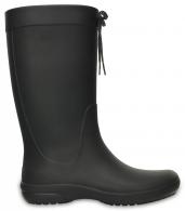 CROCS Womens Crocs Freesail Rain Boot Black