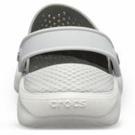CROCS LiteRide™ Clog Smoke / Pearl White