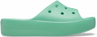 CROCS CLASSIC PLATFORM SLIDE Jade Stone