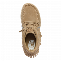 Wendy Mid Fringe Cowgirl Suede Tan