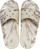 Crocs Classic Marbled Slide Bone/Multi